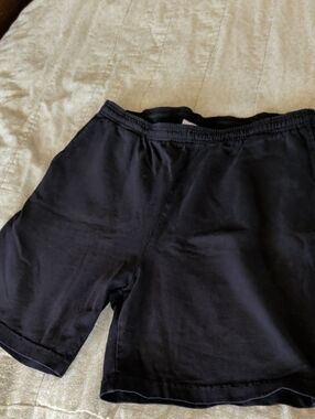 Men's Black Athletic Training Shorts